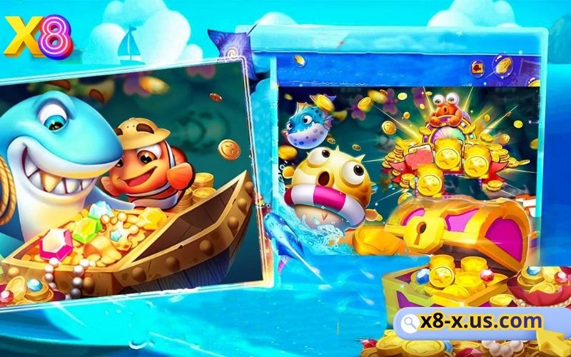 Bắn cá X8, bắn cá thần tài săn hũ jackpot 1 tỷ 1 bắn cá X8 trực tuyến hấp dẫn