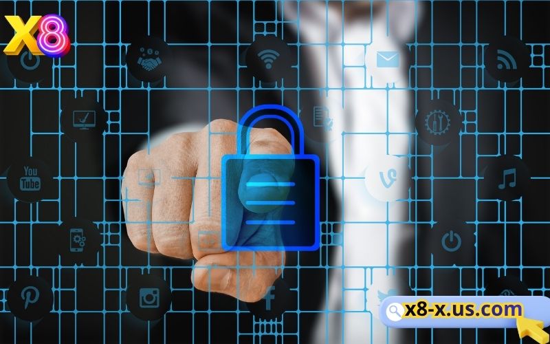 Chính sách bảo mật X8 xác thực đa lớp, ngăn chặn gian lận 100% 2 bảo mật tuyệt đối thông tin
