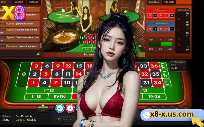 Live Casino X8 cược thả ga, lợi nhuận khủng 1 Cổng game bài X8 quy tụ nhiều loại hình đặt cược