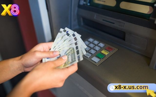 Giao diện nạp tiền X8 hỗ trợ nhiều phương thức an toàn